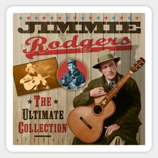 Jimmie Rodgers - The Ultimate Country Collection Sticker